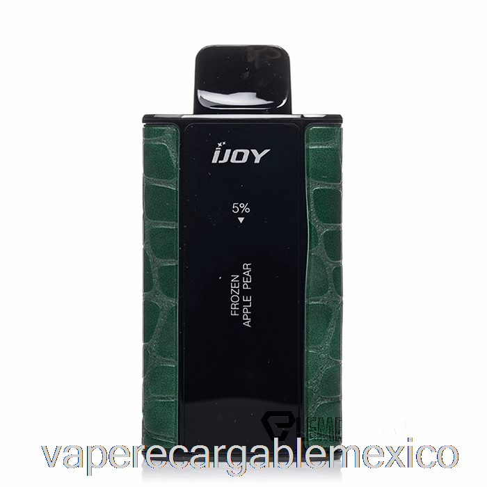 Vape Recargable Ijoy Captain 10000 Desechable Manzana Pera Congelada
